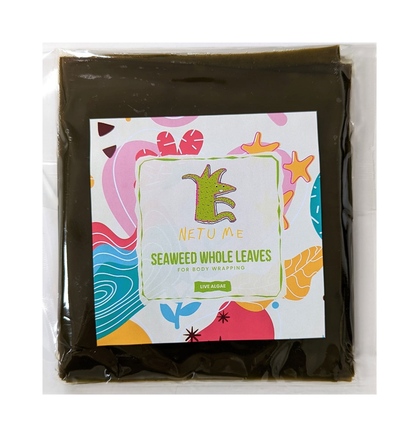 Live Seaweed Anti- Cellulite Body Wrapping. Whole Wet Leaves