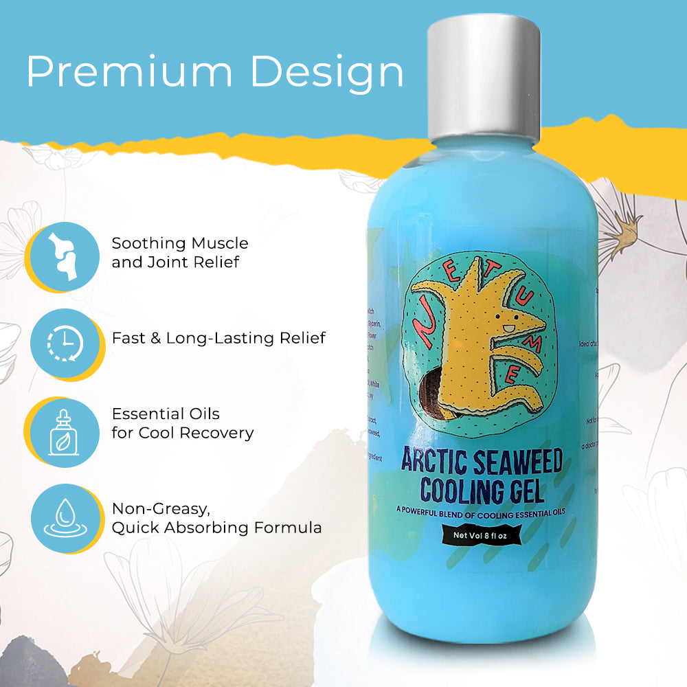Revitalizer For Tired Feet With Arctic Seaweed Extract and Essential Oils
